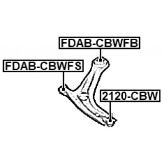 Сайлентблок FEBEST FDAB-CBWFS фото 2