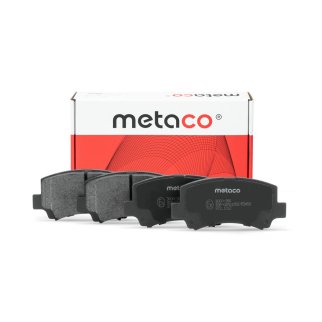 Колодки тормозные передние к-кт metaco 3000-386 фото