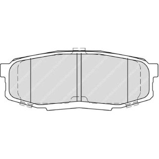 Колодки тормозные задние к-кт FERODO FDB4230 фото