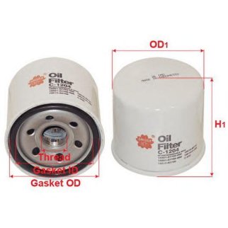 Фильтр масляный SAKURA C1204 фото