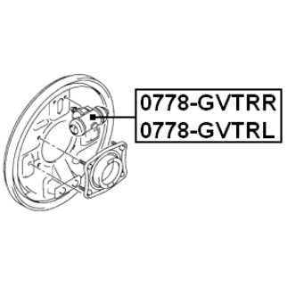 Цилиндр тормозной FEBEST 0778-GVTRR фото 2 Цилиндр тормозной FEBEST 0778-GVTRR фото 2
