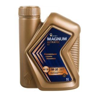 Масло моторное Rosneft Magnum Ultratec C3 5W-30 синтетическое 1 л 40814132 фото