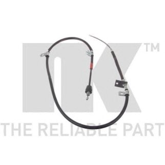 Трос стояночного тормоза задний левый / HYUNDAI Elantra-III (барабанные тормоза) 00~06 фото