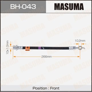 Шланг тормозной Masuma BH-043 фото