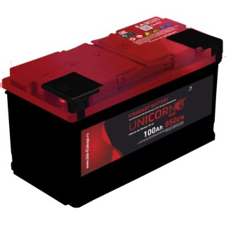 Аккумуляторная батарея UNICORN Red 6СТ100 обр. 353х175х190 Россия 850А фото