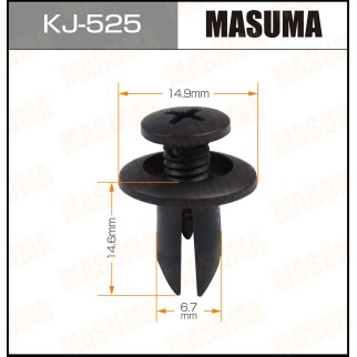 KJ-525_клипса! Mazda 323 94-98 фото