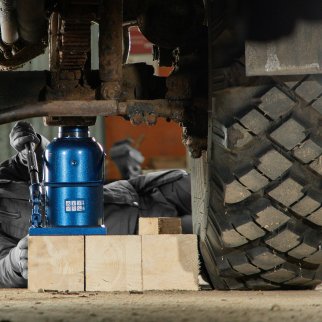 Домкрат гидравлический бутылочный, 50 т, h подъема 280-450 мм Stels 51171 STELS 51171 фото 1