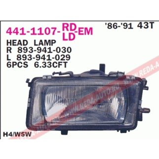 Фара левая DEPO 441-1107L-LD-EM фото