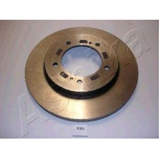 Диск тормозной передний вентилируемый ashika 60-08-816 фото