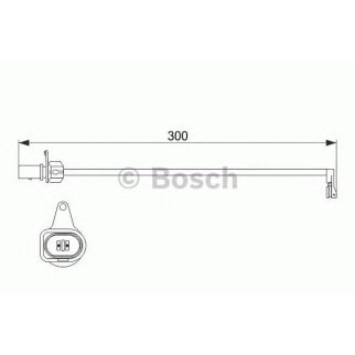Датчик износа колодок BOSCH 1 987 474 505 фото