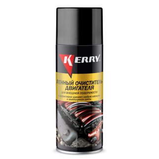 Пенный очиститель двигателя аэрозоль 520 мл KERRY KR-915 фото