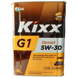 Масло моторное KIXX G1 DEXOS 1 SN Plus 5W30 синт. 4л фото