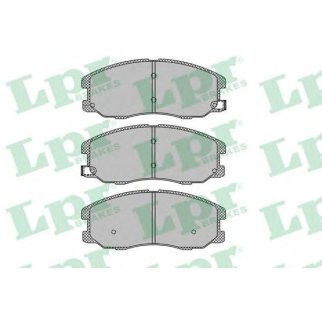 Колодки тормозные передние к-кт Lpr 05P1322 фото