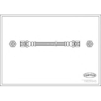 Шланг тормозной фото