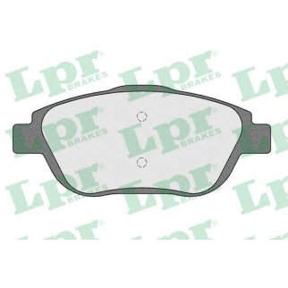 Колодки тормозные передние к-кт Lpr 05P1590 фото