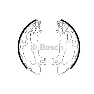 Колодки барабанные к-кт BOSCH 0 986 487 633 фото