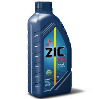 Масло моторное ZIC X5 DIESEL 10W40 п/синт. 1л фото