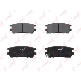 Колодки тормозные задние дисковые к-кт LYNXauto BD-5502 фото
