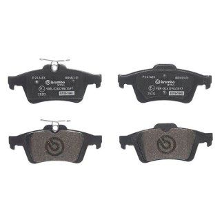 Колодки тормозные задние к-кт brembo P 24 148X фото