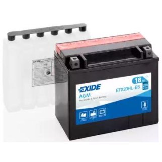 Аккумулятор мото EXIDE ETX20HL-BS фото