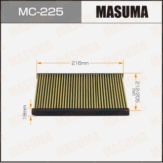 Фильтр салона Masuma MC-225 фото