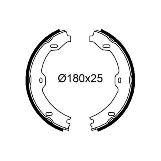 Колодки барабанные к-кт TRIALLI GF 4609 фото 3