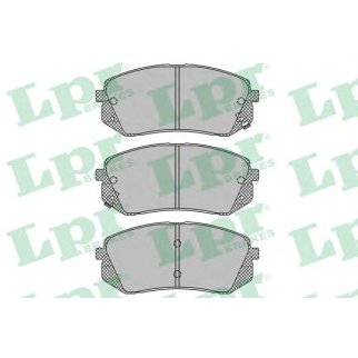 Колодки тормозные передние к-кт Lpr 05P1415 фото