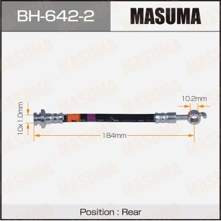 Шланг тормозной задний L NISSAN JUKE MASUMA BH-642-2 фото