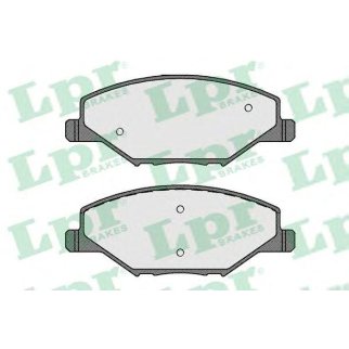 Колодки тормозные передние к-кт Lpr 05P1795 фото