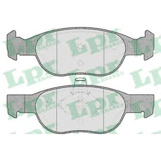 Колодки тормозные передние к-кт Lpr 05P688 фото