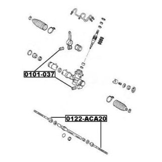 Сайлентблок ASVA 0101-037 фото