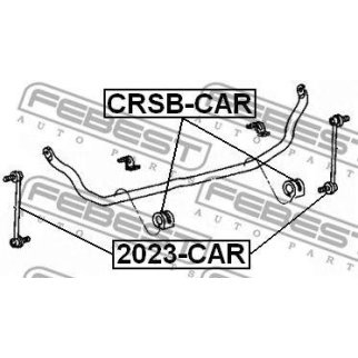 Стойка переднего стабилизатора FEBEST 2023-CAR фото