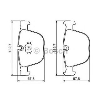 Колодки тормозные BOSCH _0 986 494 325 фото