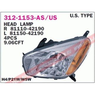 Фара правая DEPO 312-1153R-US фото