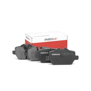 Колодки тормозные задние дисковые к-кт metaco 3010-074 фото