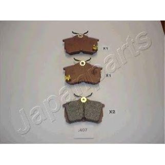 Колодки тормозные Japanparts PP-407AF фото