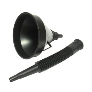 Воронка 135мм дл.380мм с гибким носиком-лейкой MEGAPOWER фото