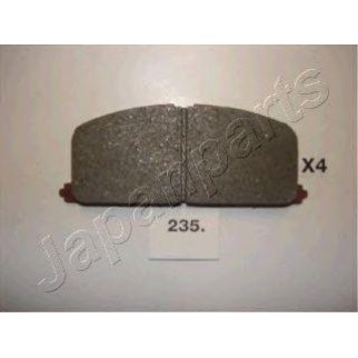 Колодки тормозные Japanparts PA-235AF фото