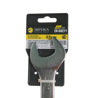 Ключ комбинированный 27мм PRO ЭВРИКА фото
