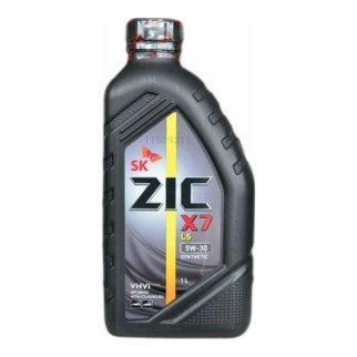 Масло моторное ZIC X7 5W-30 синтетическое 1 л 132675 фото