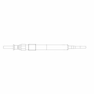 Свеча накаливания для а/м Mercedes-Benz C (W204) (06-)/E (W211) (02-) 2.2d под ключ 10 (GLSP 153) фото 2