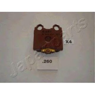 Колодки тормозные Japanparts PP-260AF фото