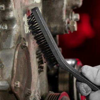 Набор щеток, 3 шт. металлические с пластмассовой ручкой, большие MATRIX 74863 фото 11