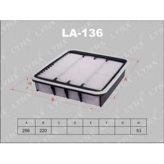 Фильтр воздушный LYNXauto LA136 фото