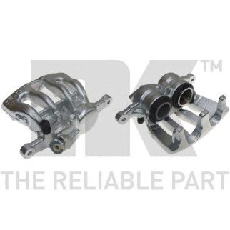 Суппорт тормозной передний левый (двухпоршневой) / CITROEN C5 III,C6,PEUGEOT 407,607 04~ фото