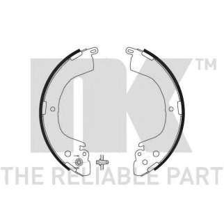 Колодки тормозные NK 2730605 фото