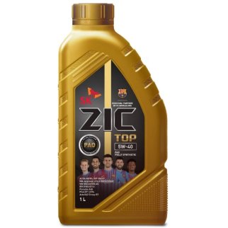 Масло моторное ZIC TOP 5W40 SP A3/B4 синт. 1л фото