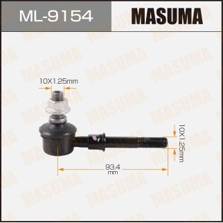 Стойка переднего стабилизатора Masuma ML-9154 фото
