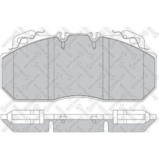 85-11417-SX_колодки дисковые! с р/к 29090Omn RVI AE385.420.520 7.95>,Volvo B10.12 95>,Lucas фото