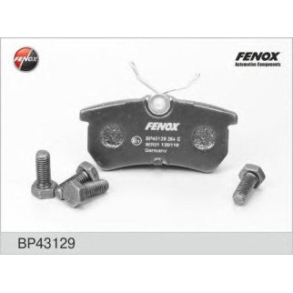 Колодки тормозные задние дисковые к-кт Fenox BP43129 фото